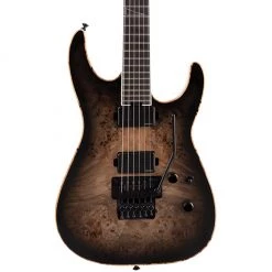 Jackson - Limited Edition Wildcard Series Soloist™ SL2P, Poplar Burl Top - Ebony Fingerboard, Transparent Black Burst