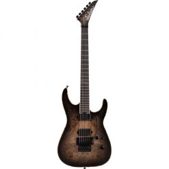 Jackson - Limited Edition Wildcard Series Soloist™ SL2P, Poplar Burl Top - Ebony Fingerboard, Transparent Black Burst