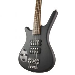 Bass Guitars Warwick RockBass Corvette $$ 4 String - Nirvana Black Transparent Satin - Left Hand