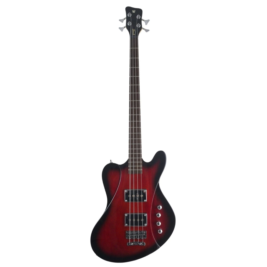 Warwick RockBass Idolmaker 4-String Burgundy BlackBurst Transparent High Polish Bass Guitars