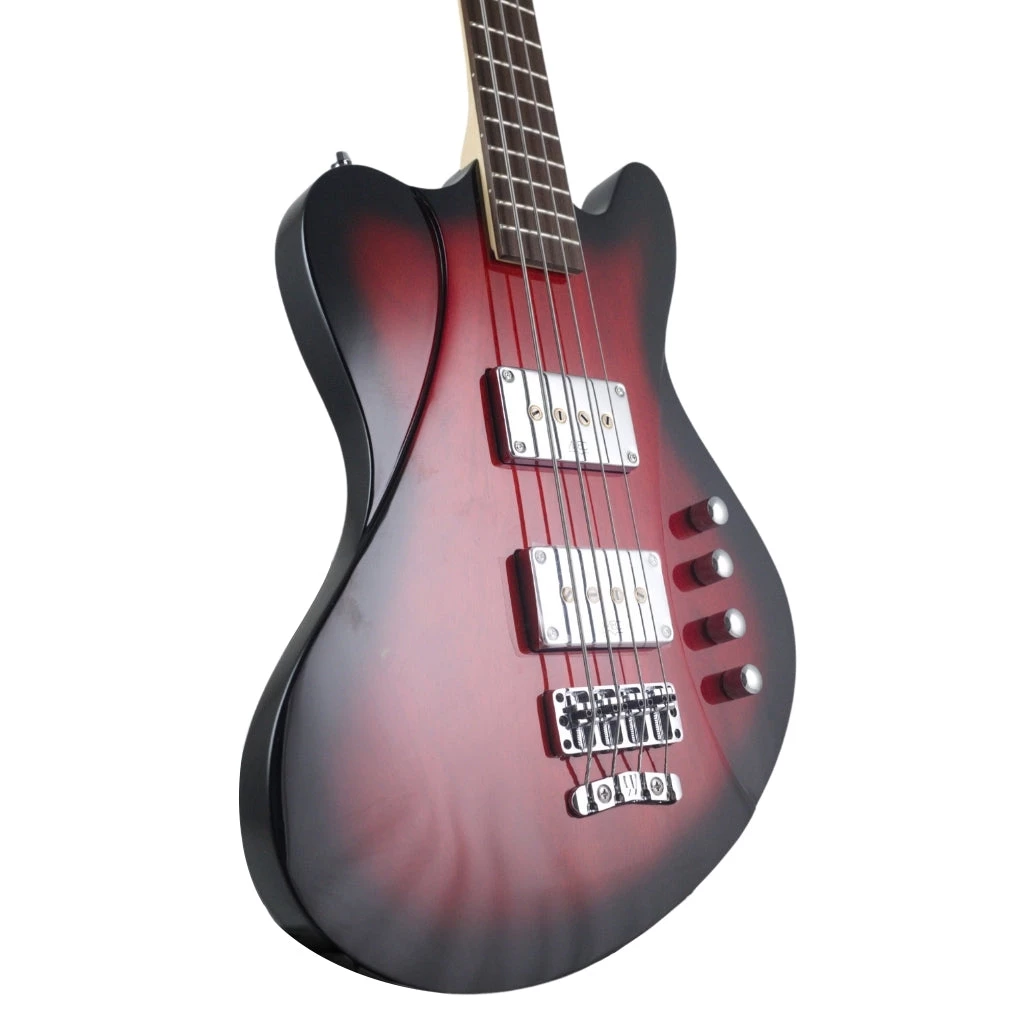 Warwick RockBass Idolmaker 4-String Burgundy BlackBurst Transparent High Polish Bass Guitars