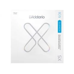 D'Addario D’Addario 12-String XS Coated Phosphor Bronze Acoustic Guitar Strings .010-.047 Light Gauge Guitar & Bass Strings