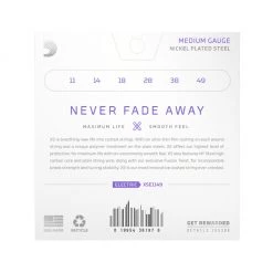 D'Addario - XSE1149 Medium Coated Electric Guitar Strings See All