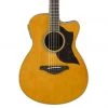 Yamaha - AC1R Concert Acoustic/Electric Guitar Acoustic Guitars