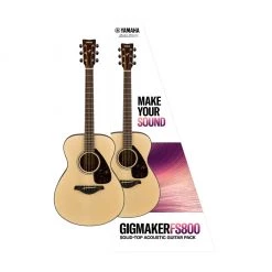 Yamaha - Gigmaker FS800 Small Body Acoustic Guitar Package
