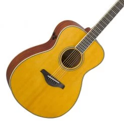 Acoustic Guitars Yamaha FS-TA TransAcoustic Concert Guitar - Vintage Tint