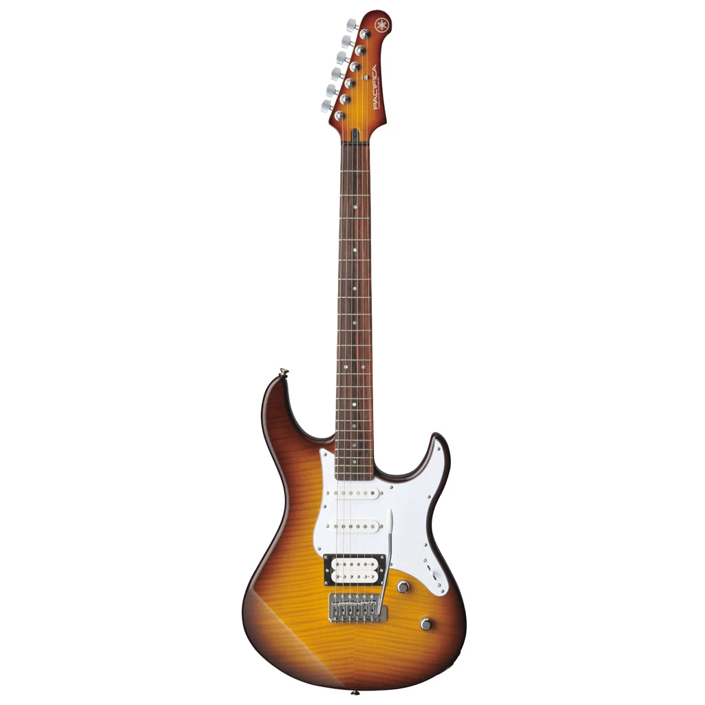 Electric Guitars Yamaha Pacifica 212VFM Electric Guitar - Flamed Maple Tobacco Brown Sunburst