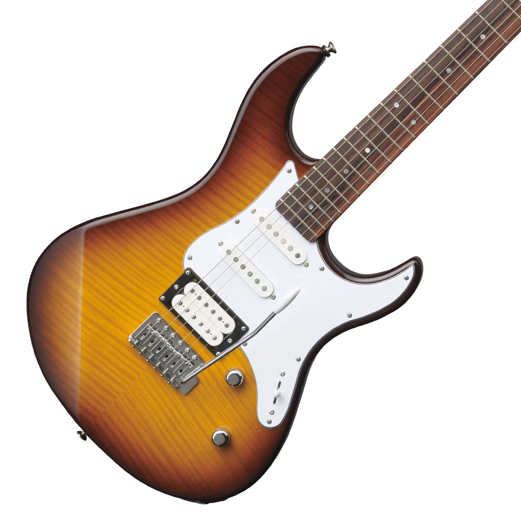 Electric Guitars Yamaha Pacifica 212VFM Electric Guitar - Flamed Maple Tobacco Brown Sunburst